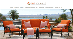 Desktop Screenshot of cushychic.com